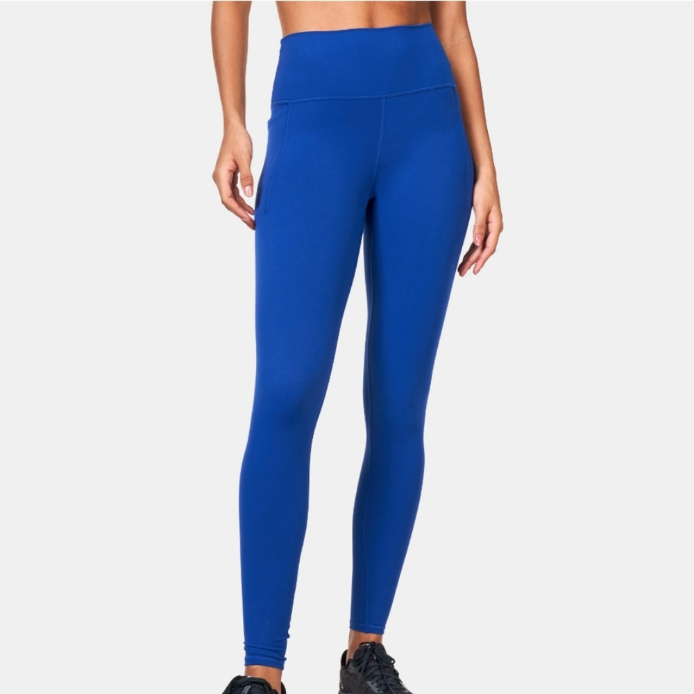 Prana Luxara Pocket Bright Blue High-rise Lightweight Leggings - Size Medium NWT